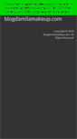 Mobile Screenshot of blogdamilamakeup.com